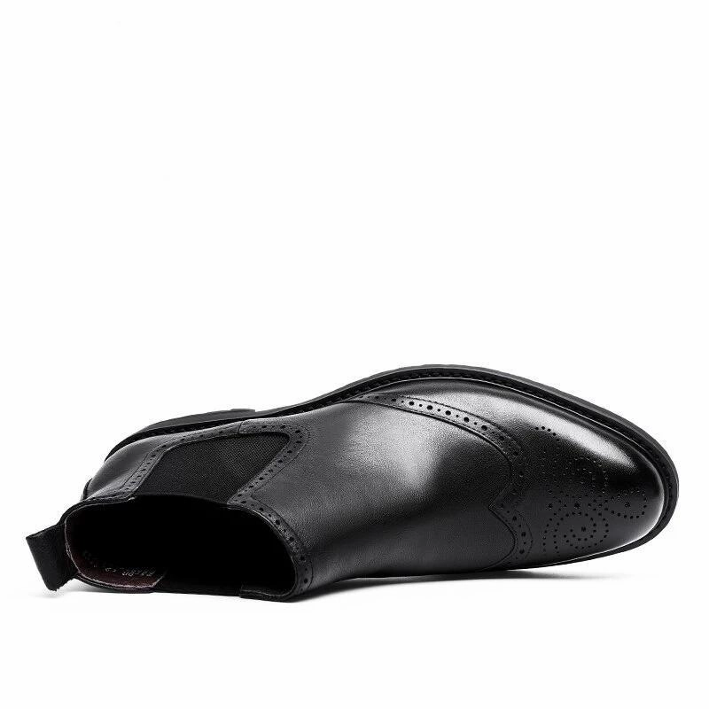 West Louis Bulllock Style Leather Boots