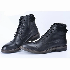 West Louis Casual Martin Style Boots With Zipper 