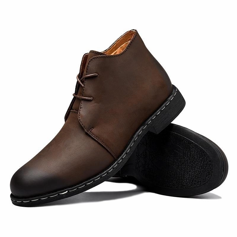 West Louis Chelsea Stylish Sewing Element Boots With Laces