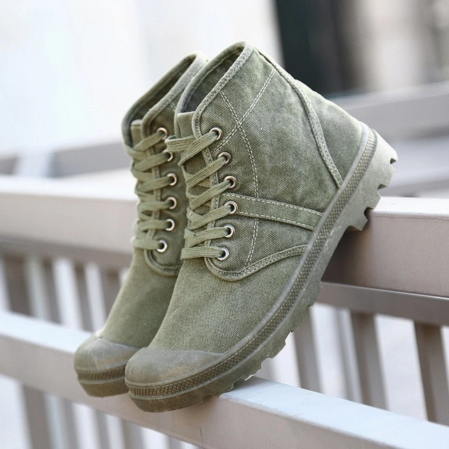  West Louis How to Rock Casual Canvas Boots