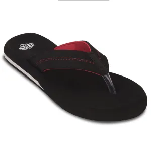A-HA Black Casual Flip-Flops For Men EXACT By Liberty Bernie Mev Sandals