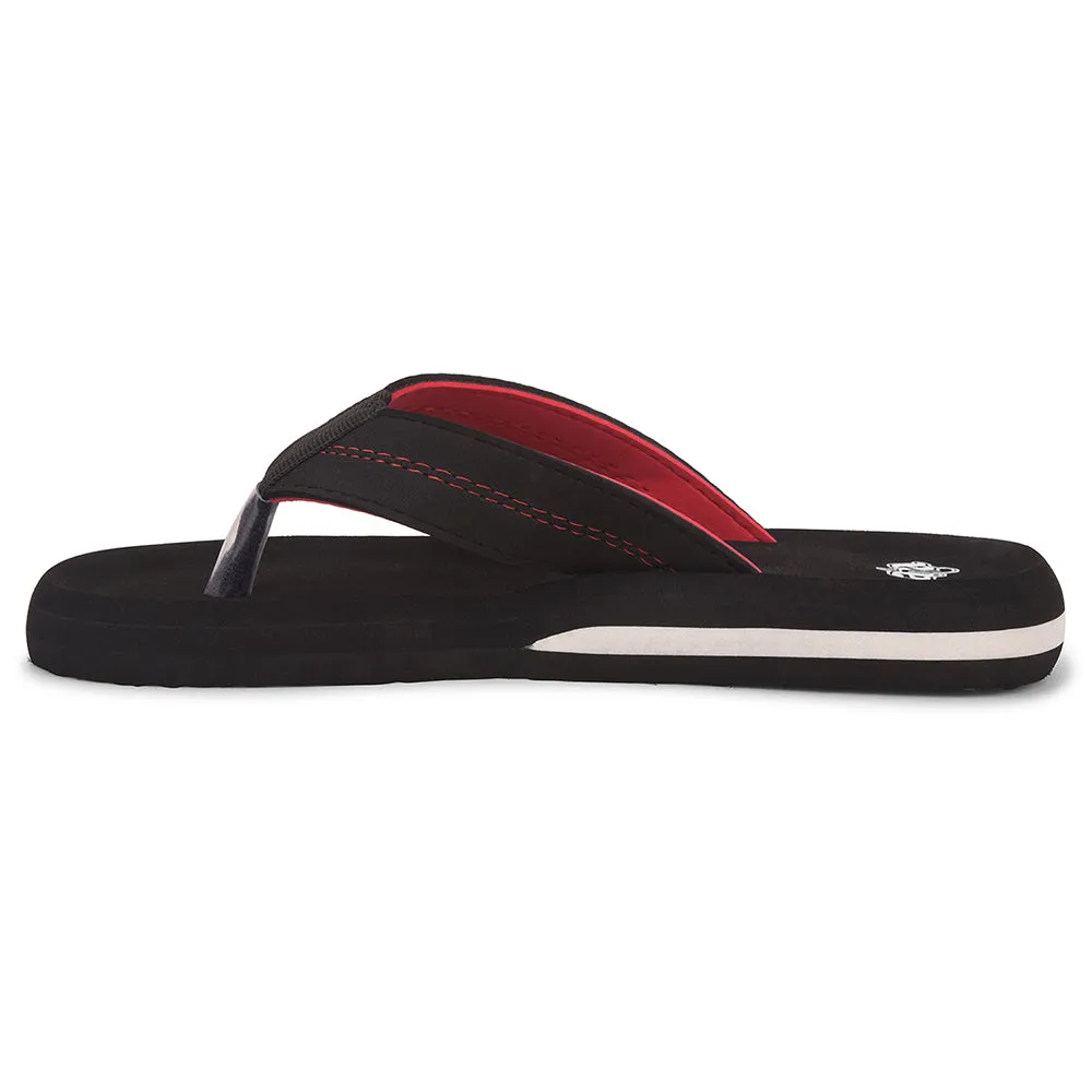 Sandals Lasource Grenada A-HA Black Casual Flip-Flops For Men EXACT By Liberty