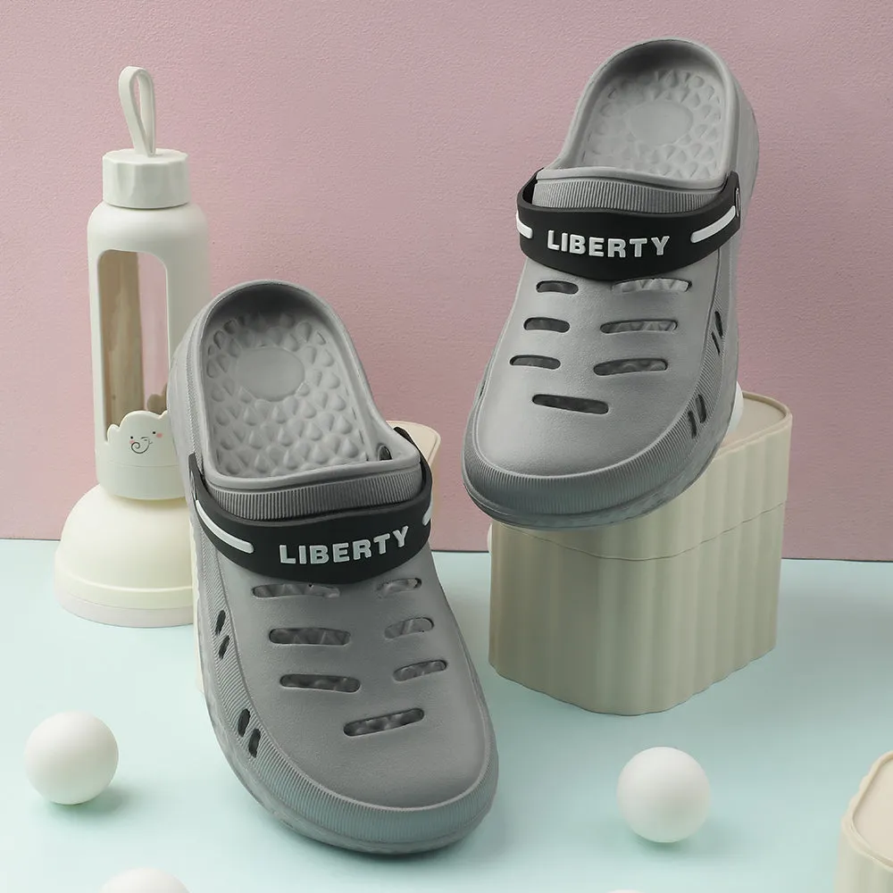 A-HA Casual Grey Clogs For Men BEACHRIDEM By Liberty Mk Kors Sandals