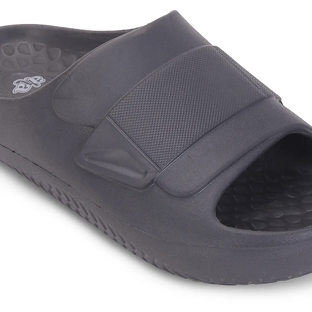 A-HA Dark Grey Casual Slides For Men DREAMWALKM By Liberty Sandals Honeymoon