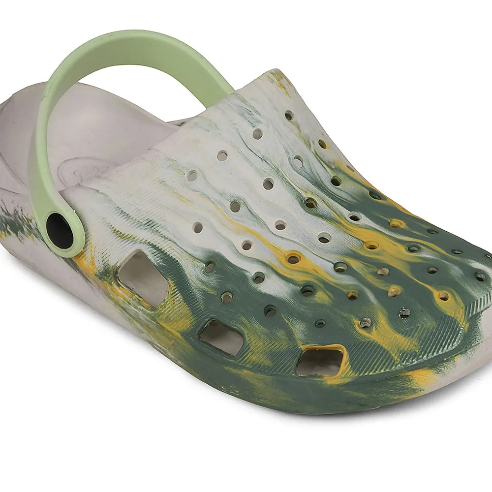 Sandals Blowfish A-HA Off White Slingback Clogs For Men LPMXT-961E By Liberty