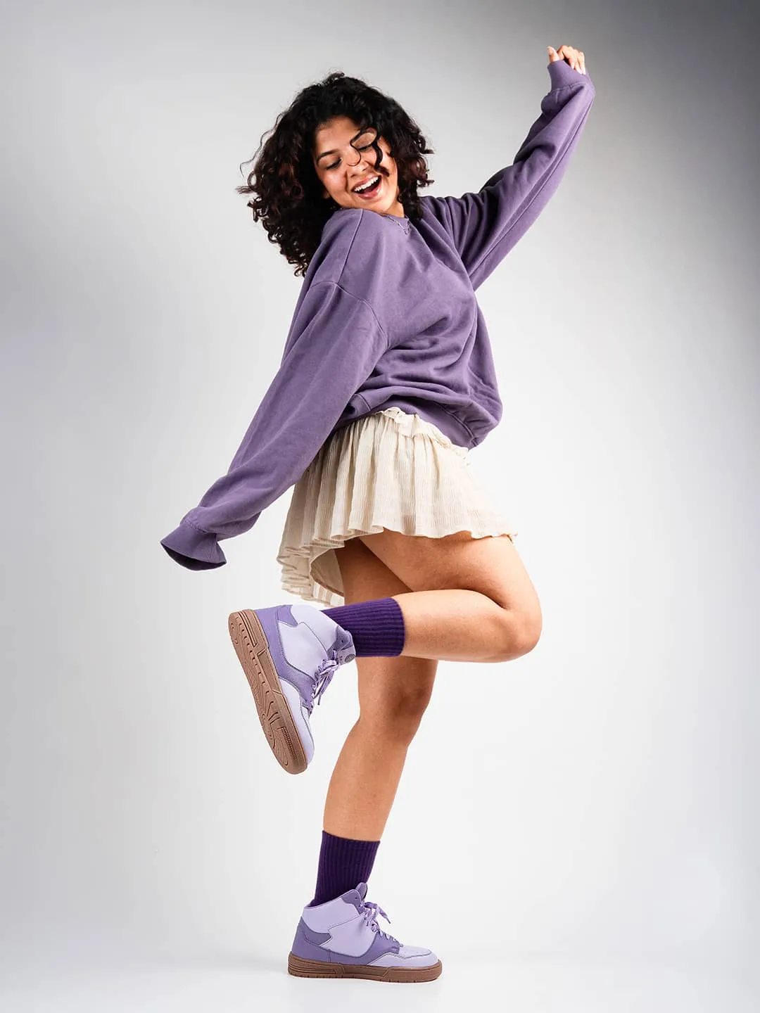 Sneakers And Denim Bacca Bucci ETHEREA Womens Pop High-Top Sneakers