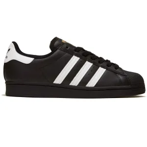 Adidas Superstar Adv Shoes - Core Black/White/White Best Concrete Basketball Shoes