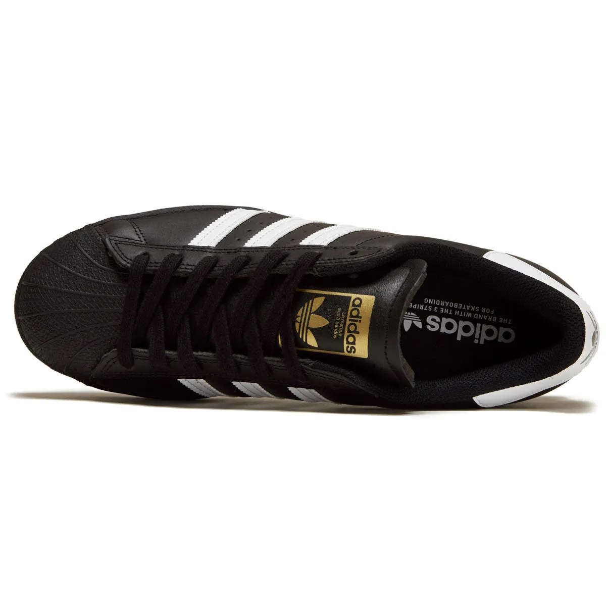 Drawing Basketball Shoes Adidas Superstar Adv Shoes - Core Black/White/White
