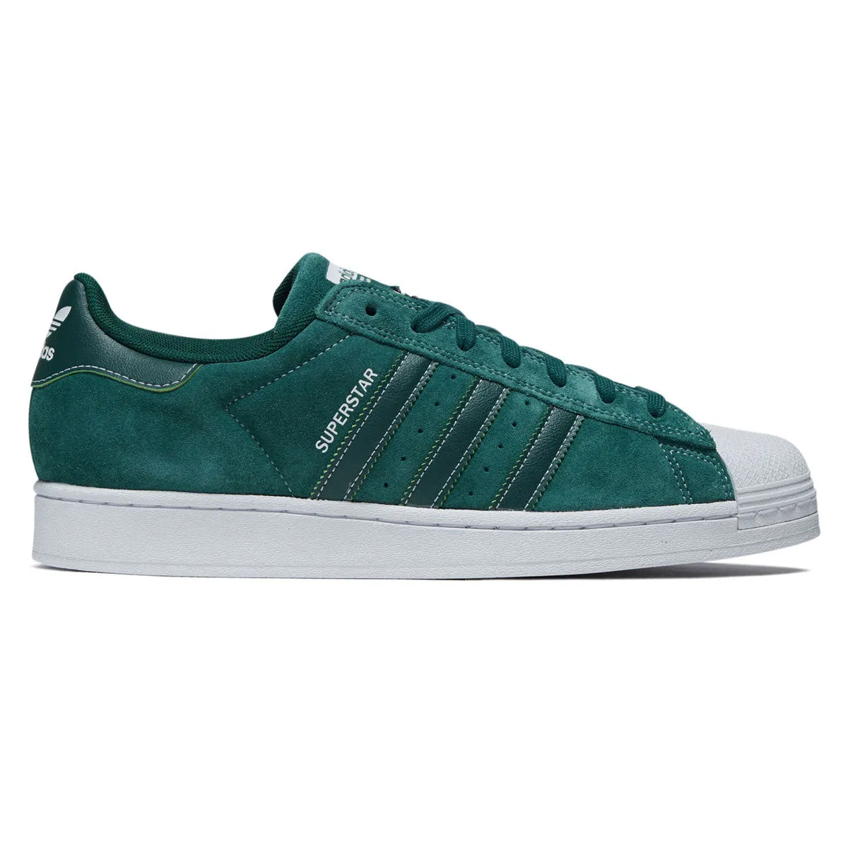 Adidas Superstar ADV Shoes - Core Green/Ftwr White/Core Green