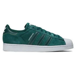 Adidas Superstar ADV Shoes - Core Green/Ftwr White/Core Green Gray And Black Basketball Shoes