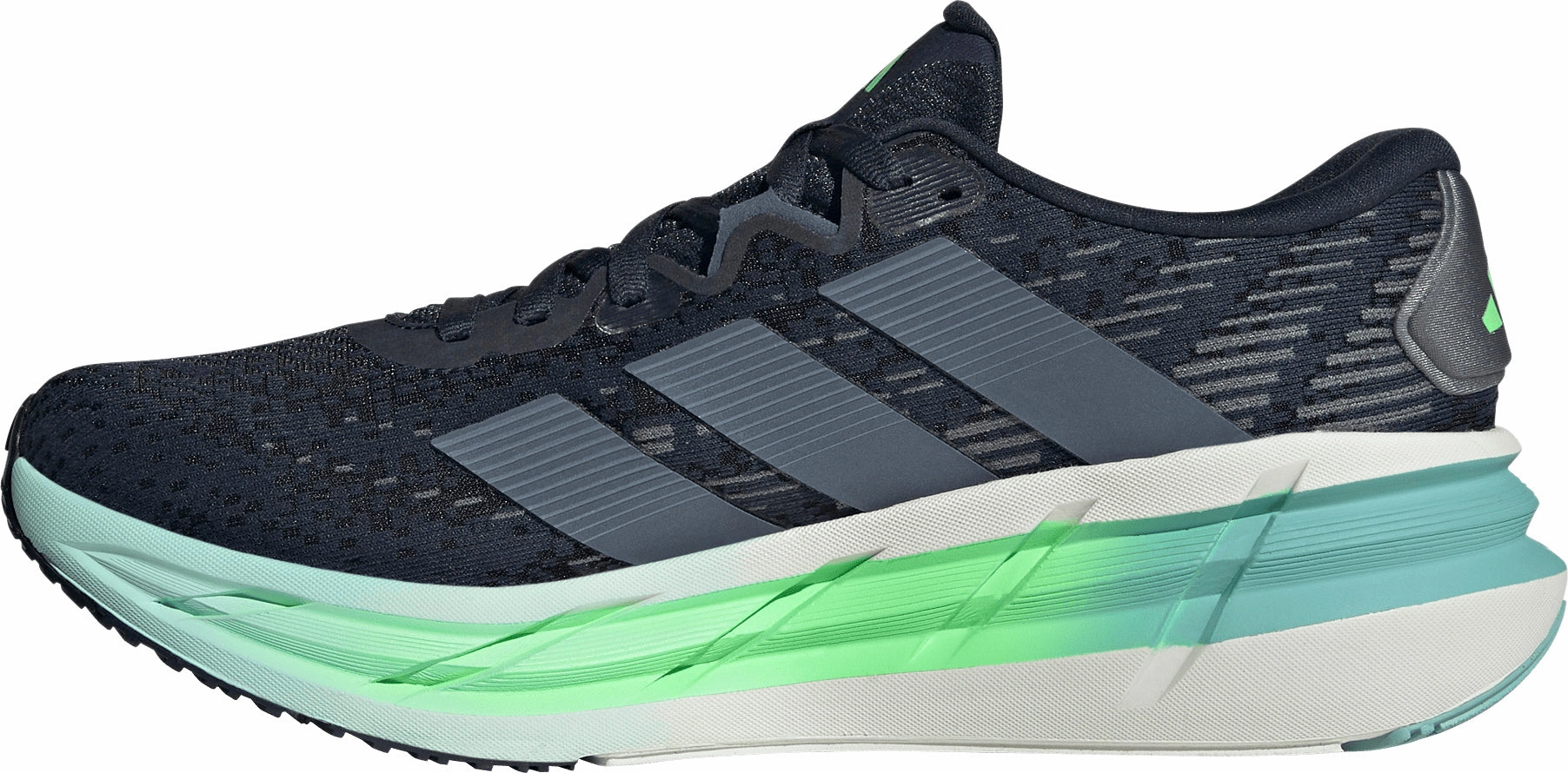 adidas Adistar 4.0 Mens Running Shoes - Blue Cross Training Shoes Extra Wide