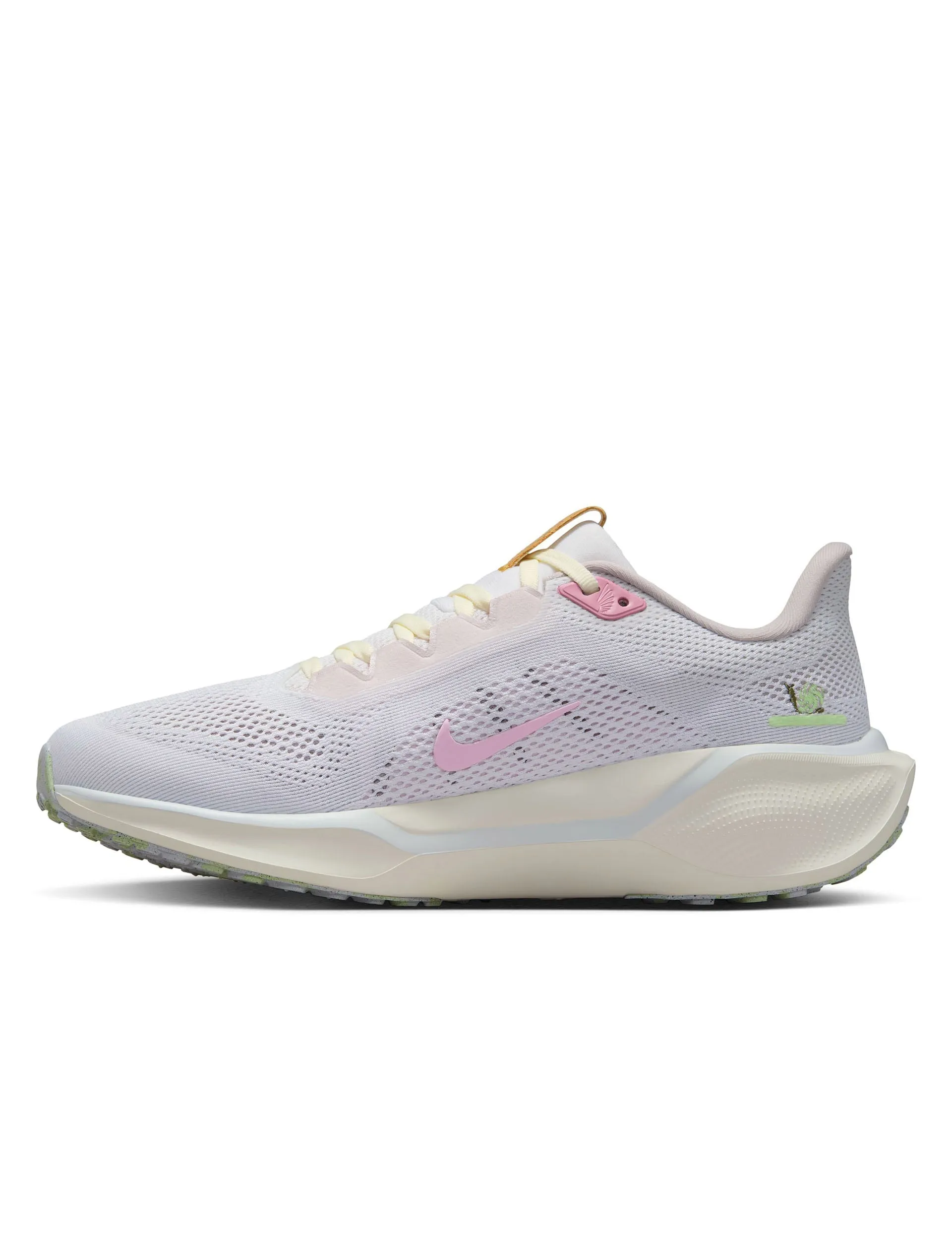 Pegasus 41 Shoes - White/Pink Foam/Sail/Football Grey Nike Roshe Running Shoes