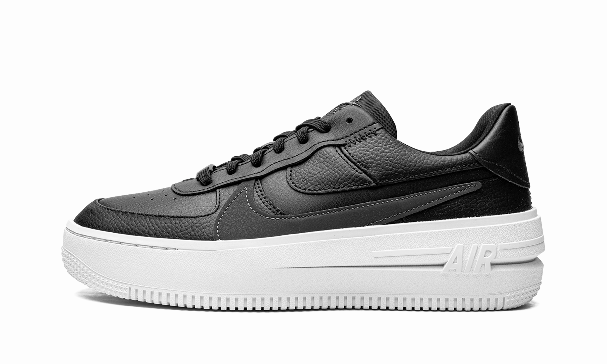 Basketball Shoes With No Laces AIR FORCE 1 PLT.AF.ORM MNS WMNS "Black"