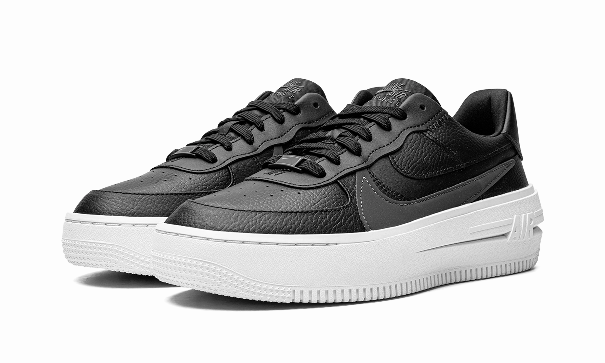 AIR FORCE 1 PLT.AF.ORM MNS WMNS "Black" Affordable Basketball Shoes