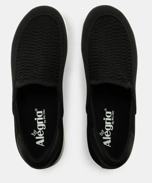 ALEGRIA STEADIE - NIGHT Green Flat Shoes