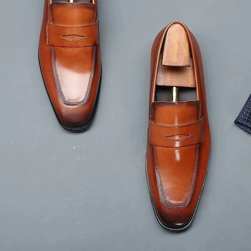 Eytys Loafers Alfredo Leather Penny Loafer Shoes For Men