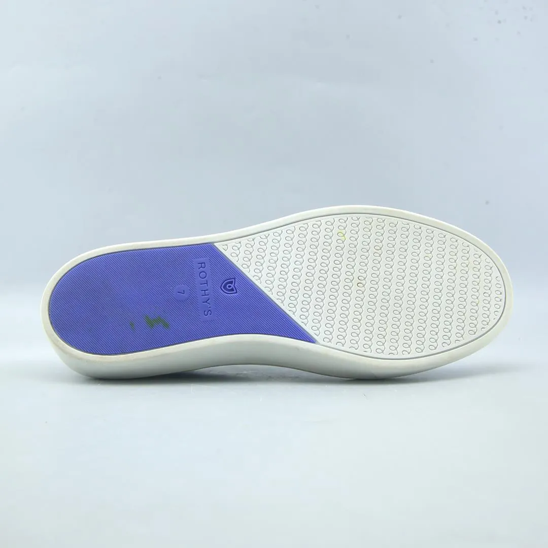 ROTHY THE ORIGINAL Leather Platform Slip On Sneakers