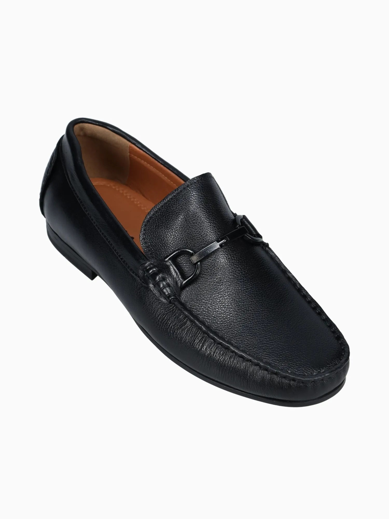 Baldric Jp 13693 Black Soft Tumb Schutz Loafers