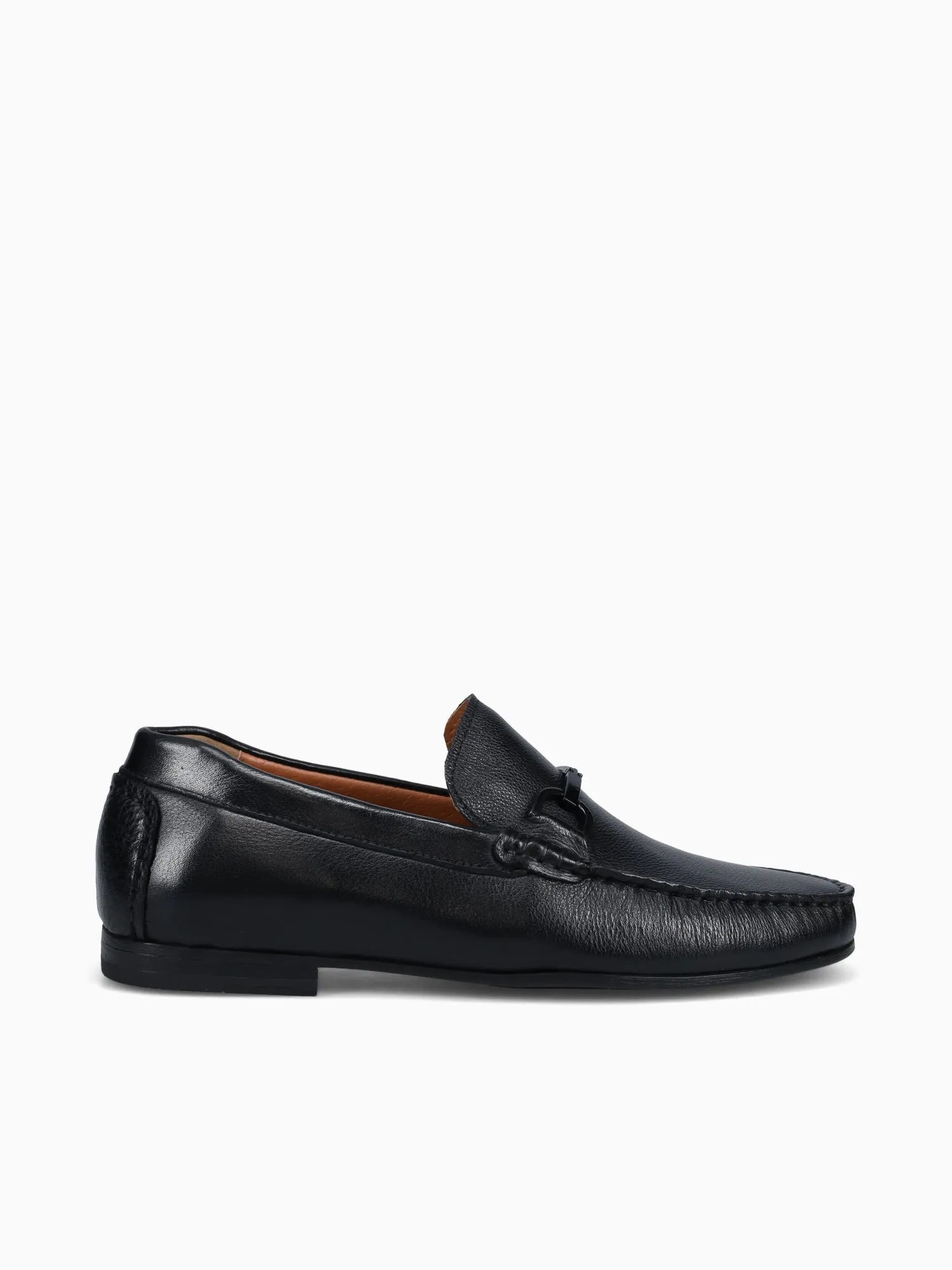 Slip On Suede Loafers Baldric Jp 13693 Black Soft Tumb