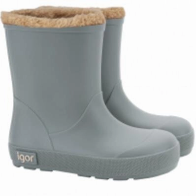 Glamor Boots Igor Boy's and Girl's Yogi Borreguito Rain Boots - Verde