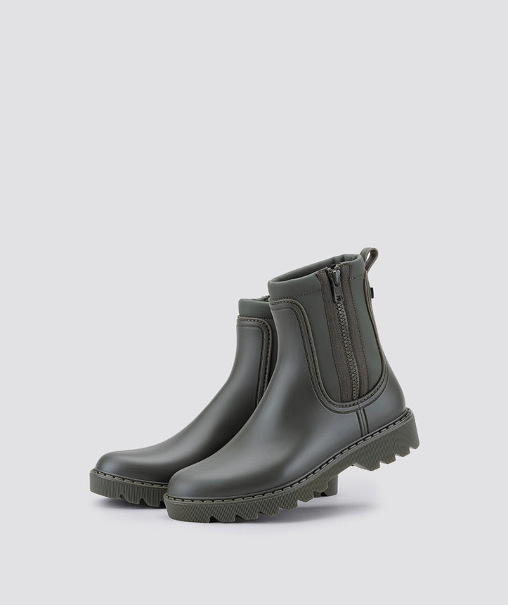 American Made Work Boots Igor Women's Chloe Engomado Boots, Kaki