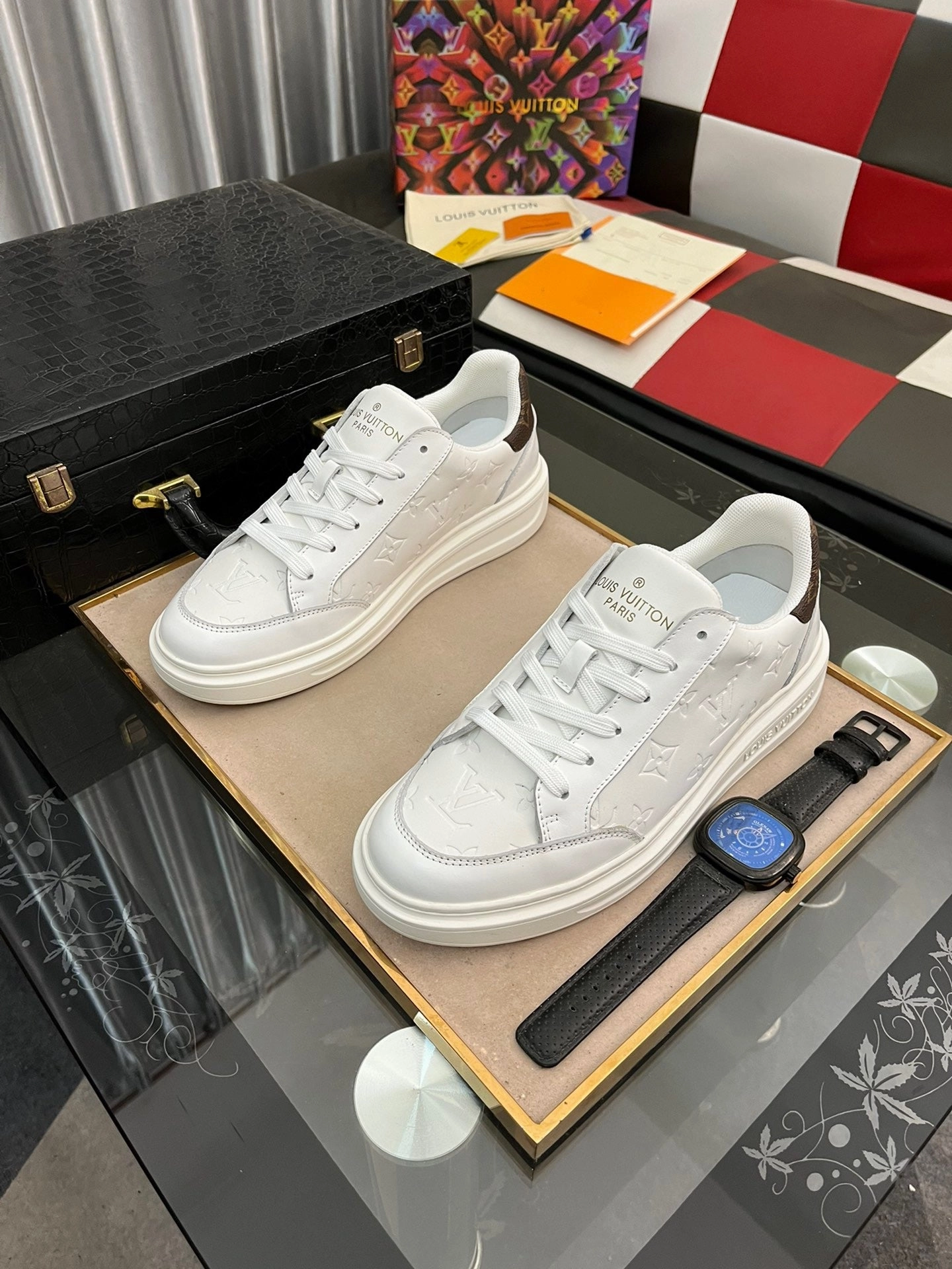 Casablanca Sneakers MSE068 LB Luxembourg Sneakers / size7-12