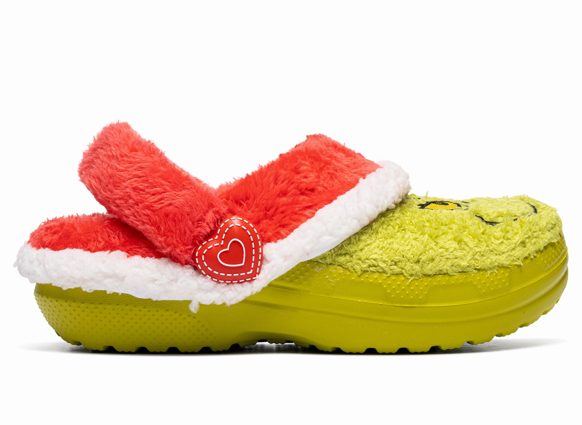 Kid's Crocs The Grinch Classic Lined Clog Narrow Width Sneakers