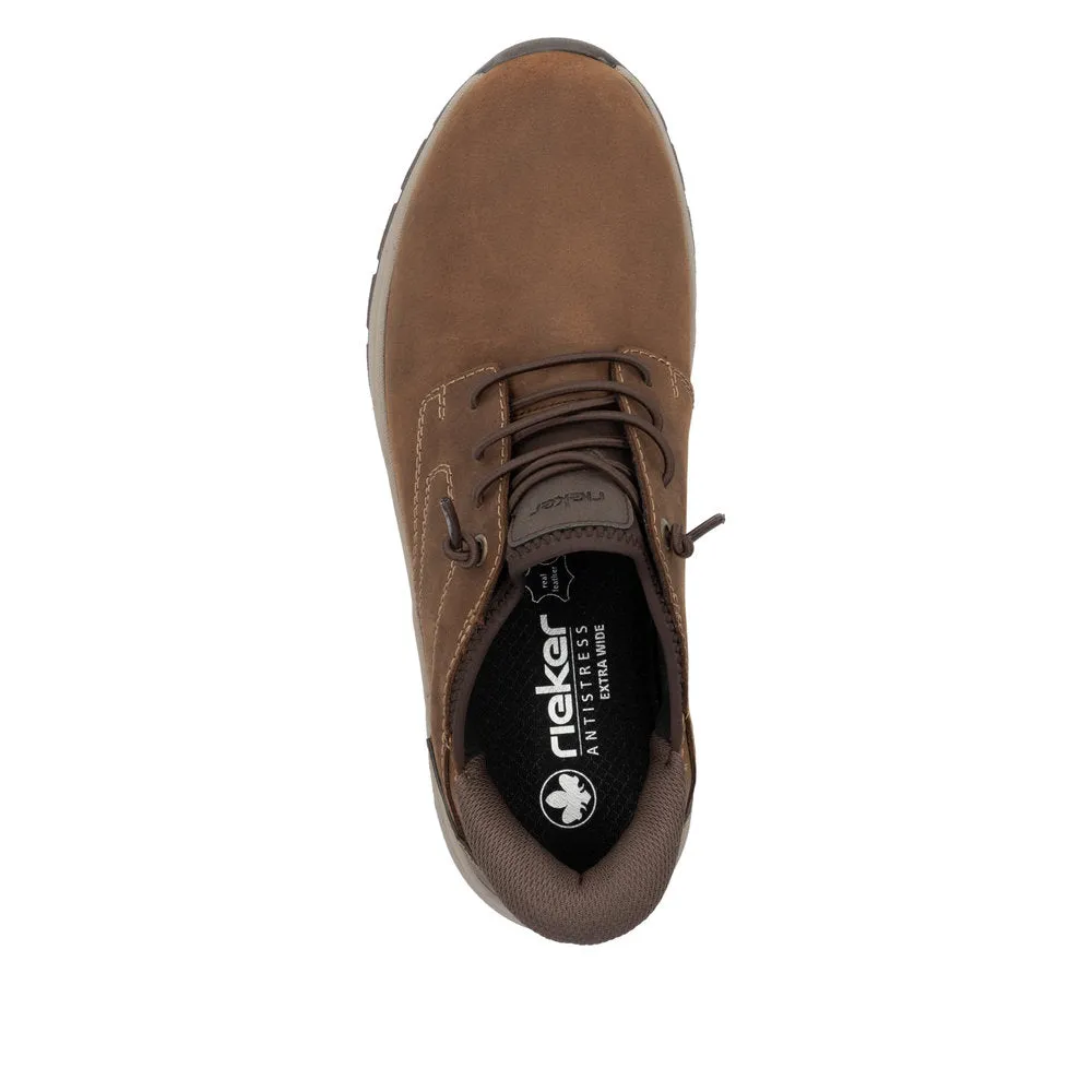 Slip On Vans On Feet 11050-22 Brown Bungee Slip Ons