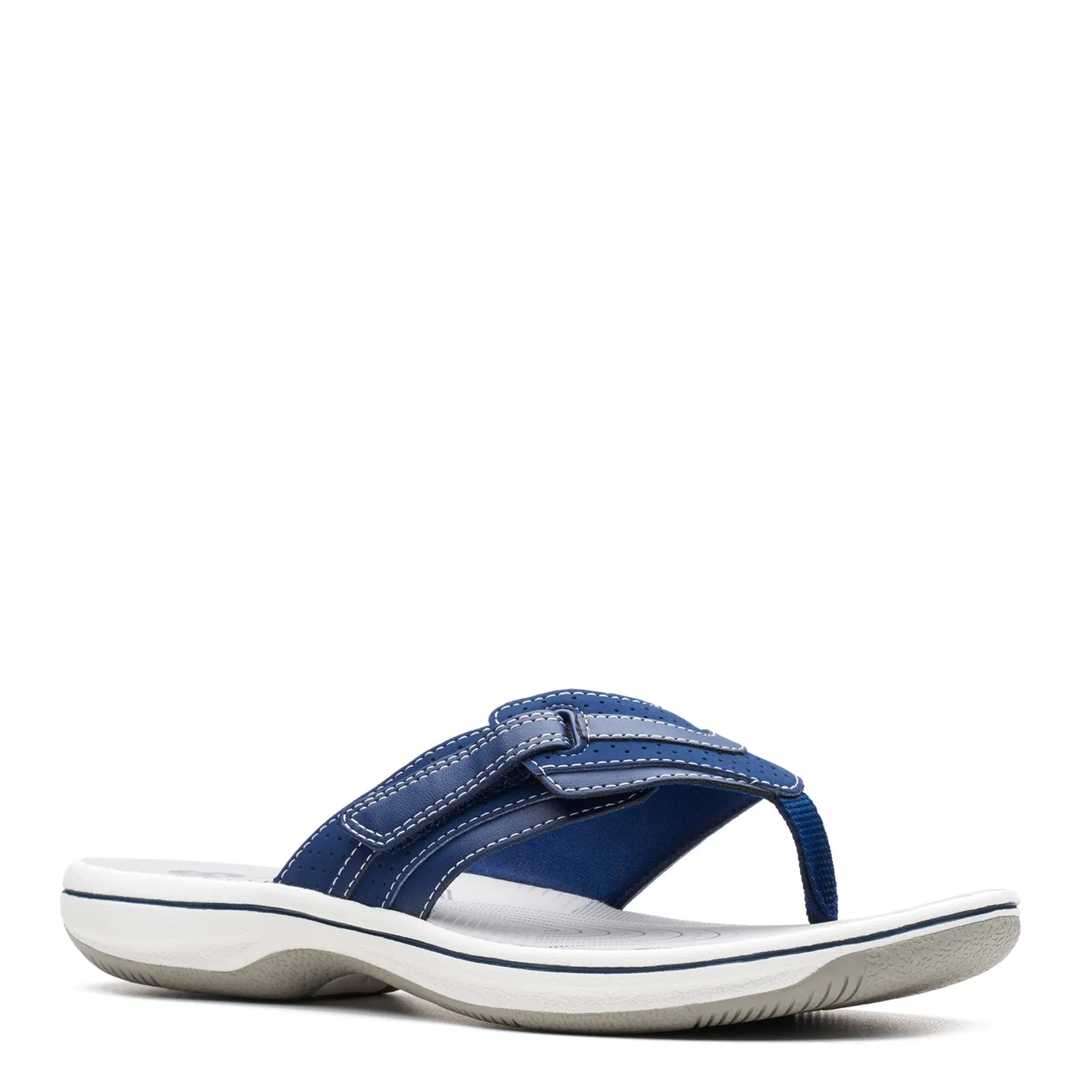 Women's Clarks, Brinkley Keely Sandal Non Thong Flip Flops