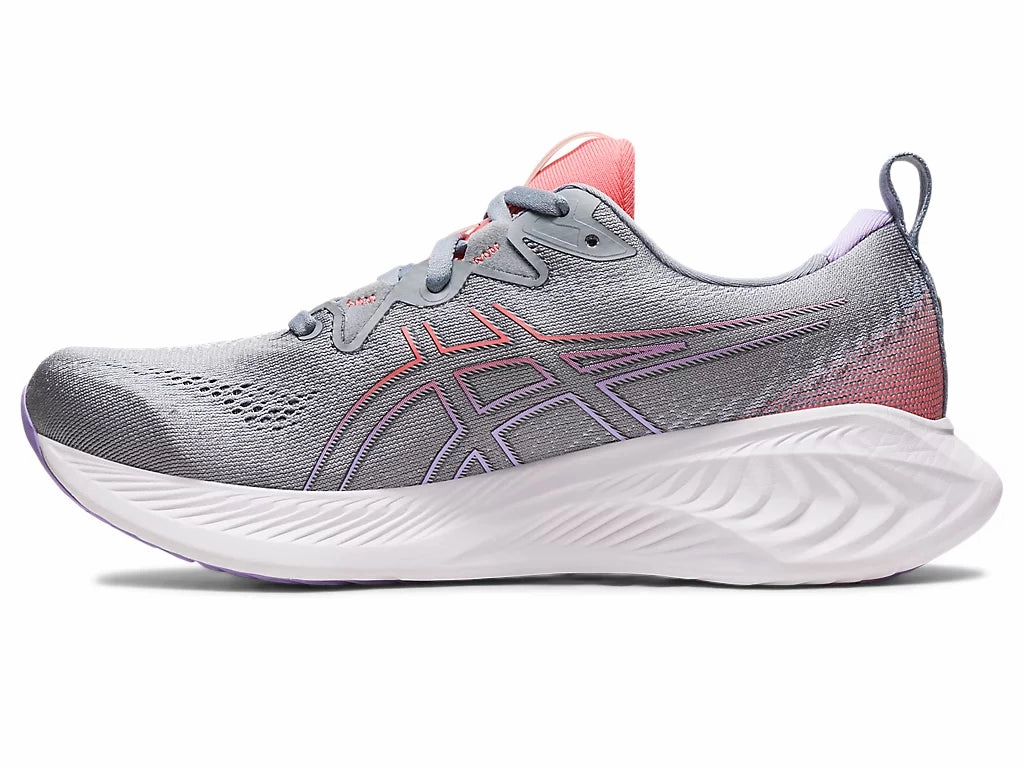 Metcon Training Shoes Asics Womens Gel Cumulus 25 Wide- Sheet Rock/Papya (1012B439-020)