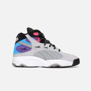 Zebra Basketball Shoes Atr Pump Vertical Grey/Black/White