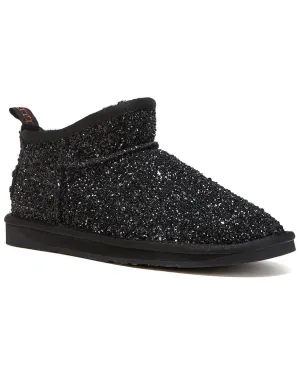 Australia Luxe Collective Cosy Ultra Short Glitter Boot 