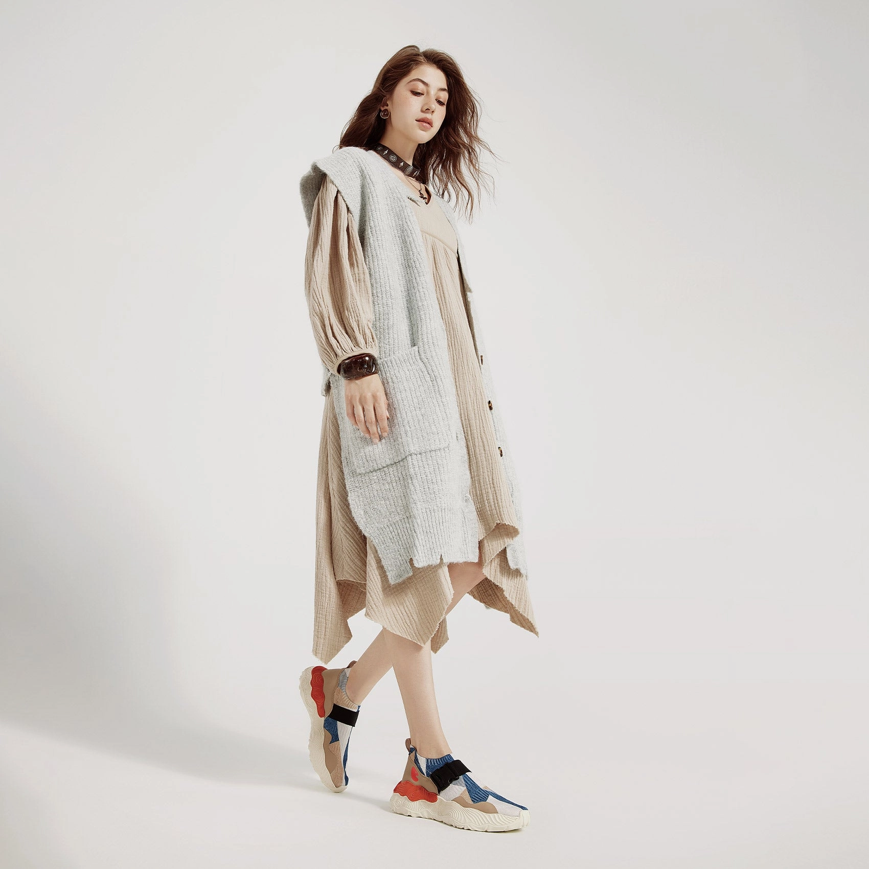 Autumn Barn Teide Park II Women Retro Vintage Sneakers