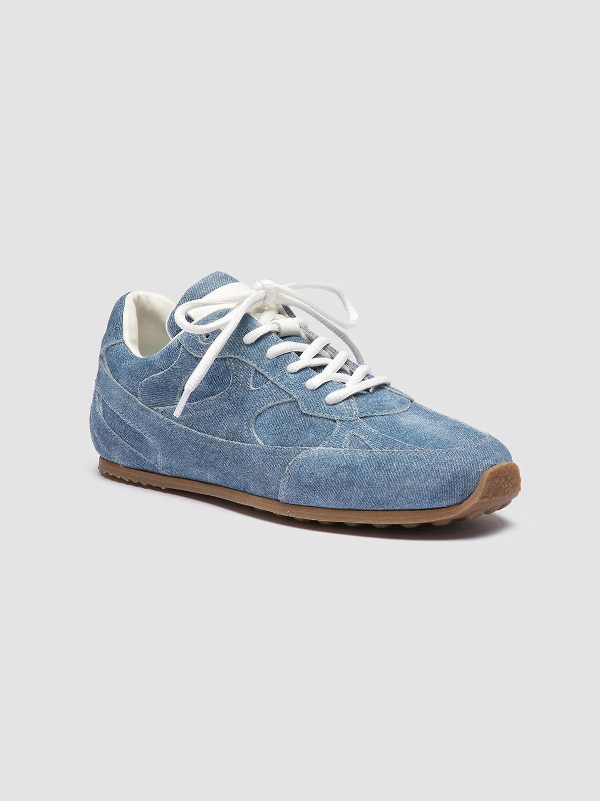 Hogan Sneakers AWAY 101 - Blue Suede Low Top Sneakers