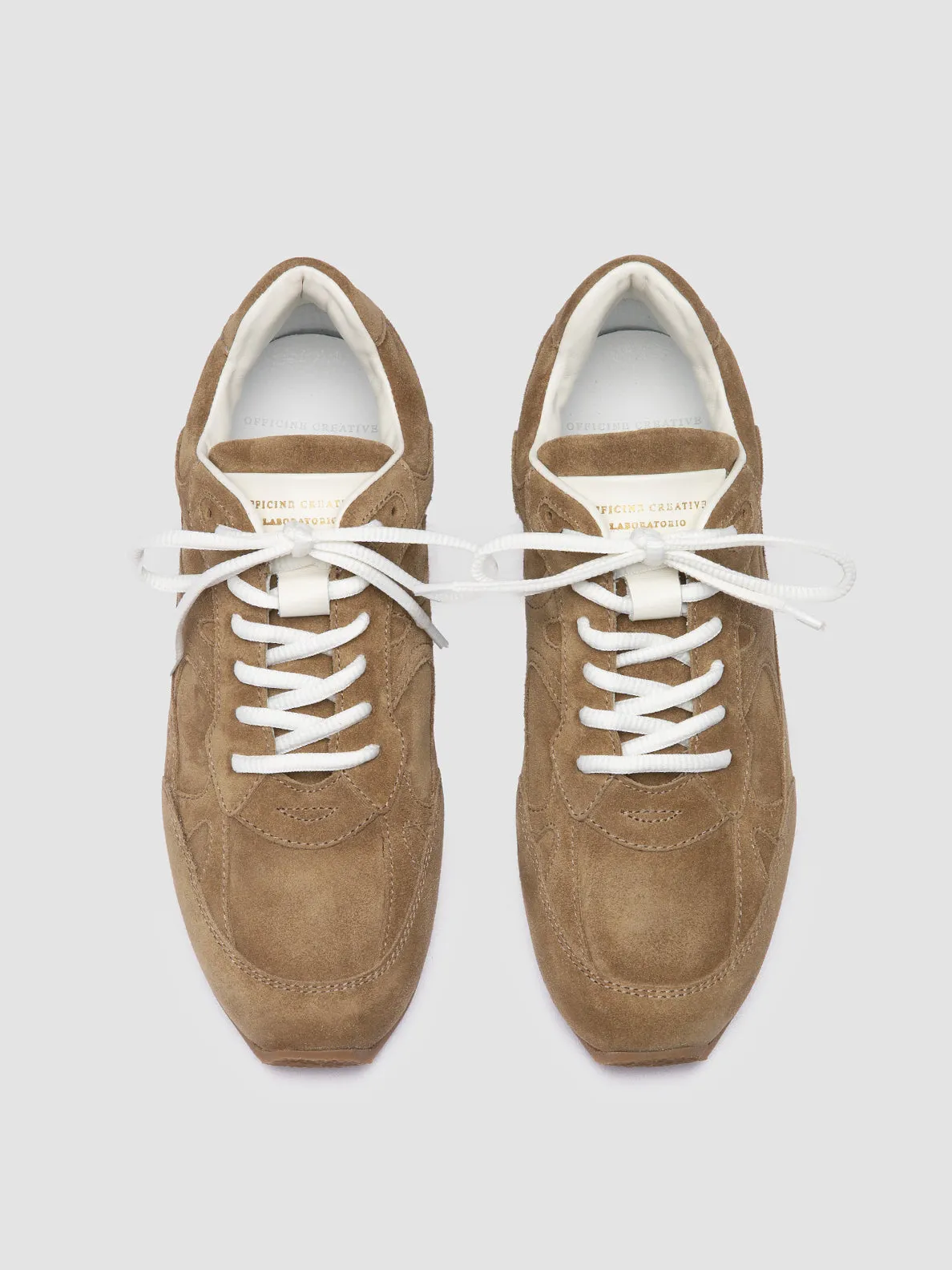 Best Ankle Support Sneakers AWAY 101 - Brown Suede Sneakers
