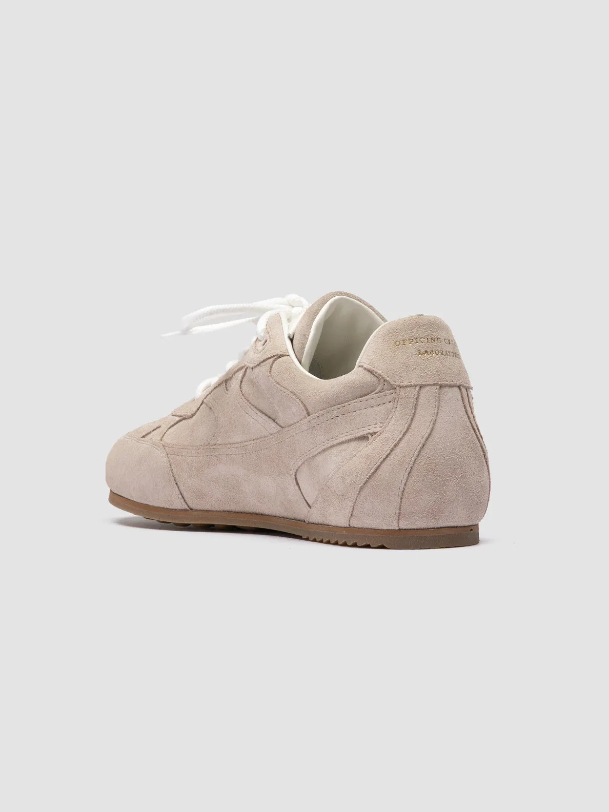 See Kai Run Sneakers AWAY 101 - Ivory Suede Low Top Sneakers
