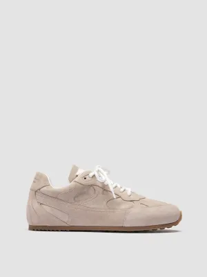 Newbalance Sneakers AWAY 101 - Ivory Suede Low Top Sneakers