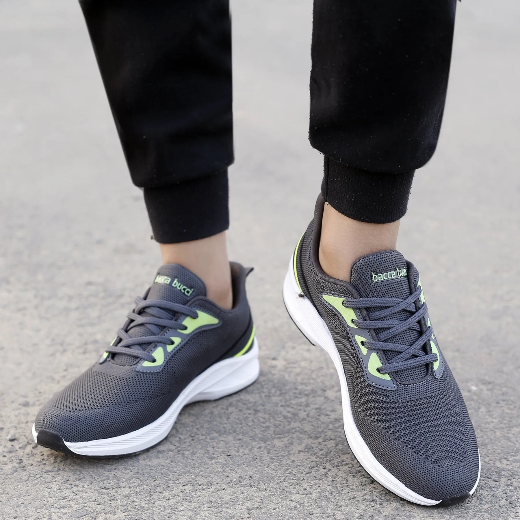 Bacca Bucci Boys or Girls Essential Knit Running Sports Shoe (Age: 8 year to 12 years) Run