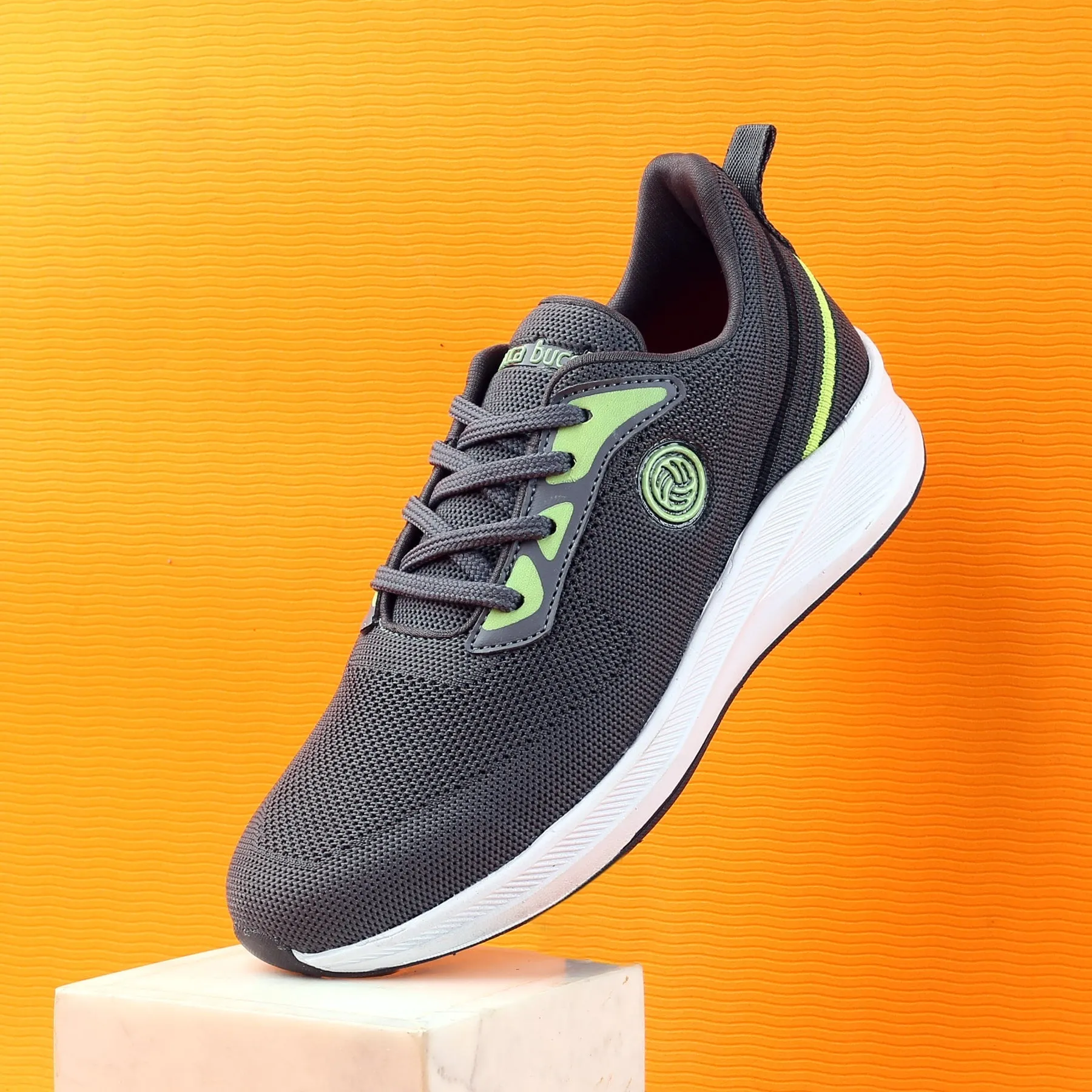 Picture Of A Running Shoe Bacca Bucci Boys or Girls Essential Knit Running Sports Shoe (Age: 8 year to 12 years)