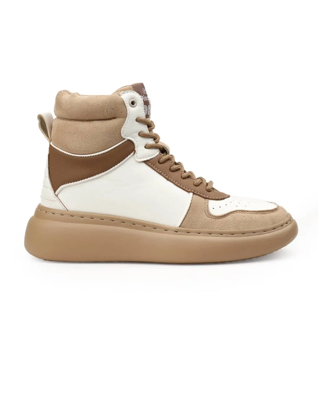 Bacca Bucci  Discovery Noir Womens High-Top Sneakers Box Toe Sneakers