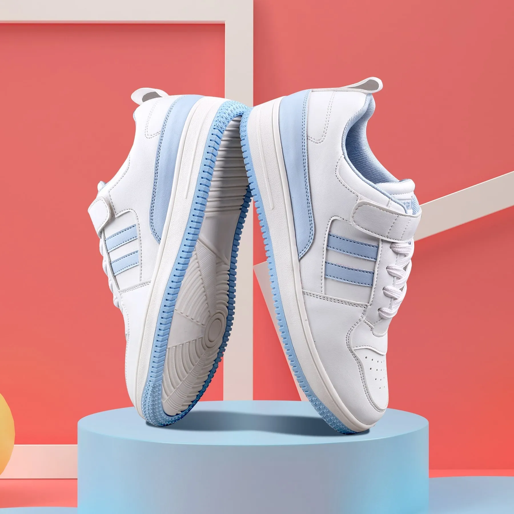 Andrew Sneakers Bacca Bucci PHOENIX Low-Top Fashion Women's Sneakers with Hook & Loop Closure