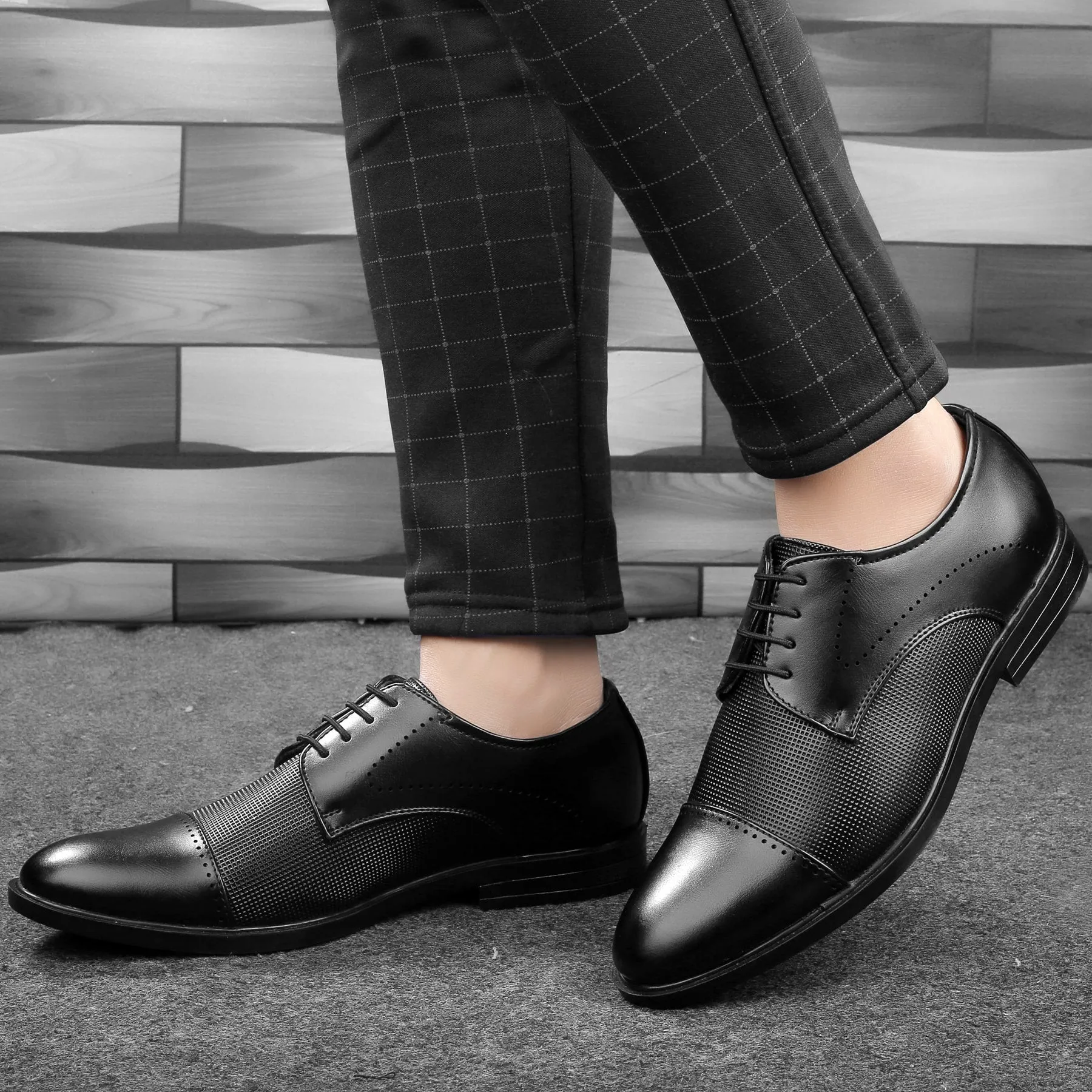 Bacca Bucci WINDSOR Formal Shoes with Superior Comfort | All Day Wear Office Or Party Lace-up Shoes Composite Dress Shoes