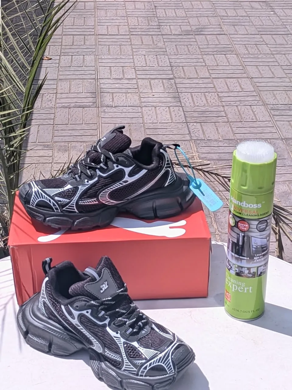 Slip On Dress Sneakers Balenciaga Track  Black & White Edition