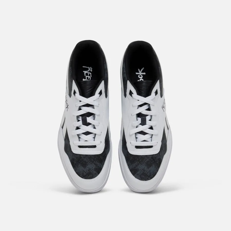 Bb 4000 Ii White/Black/White Basketball Shoes Laceless