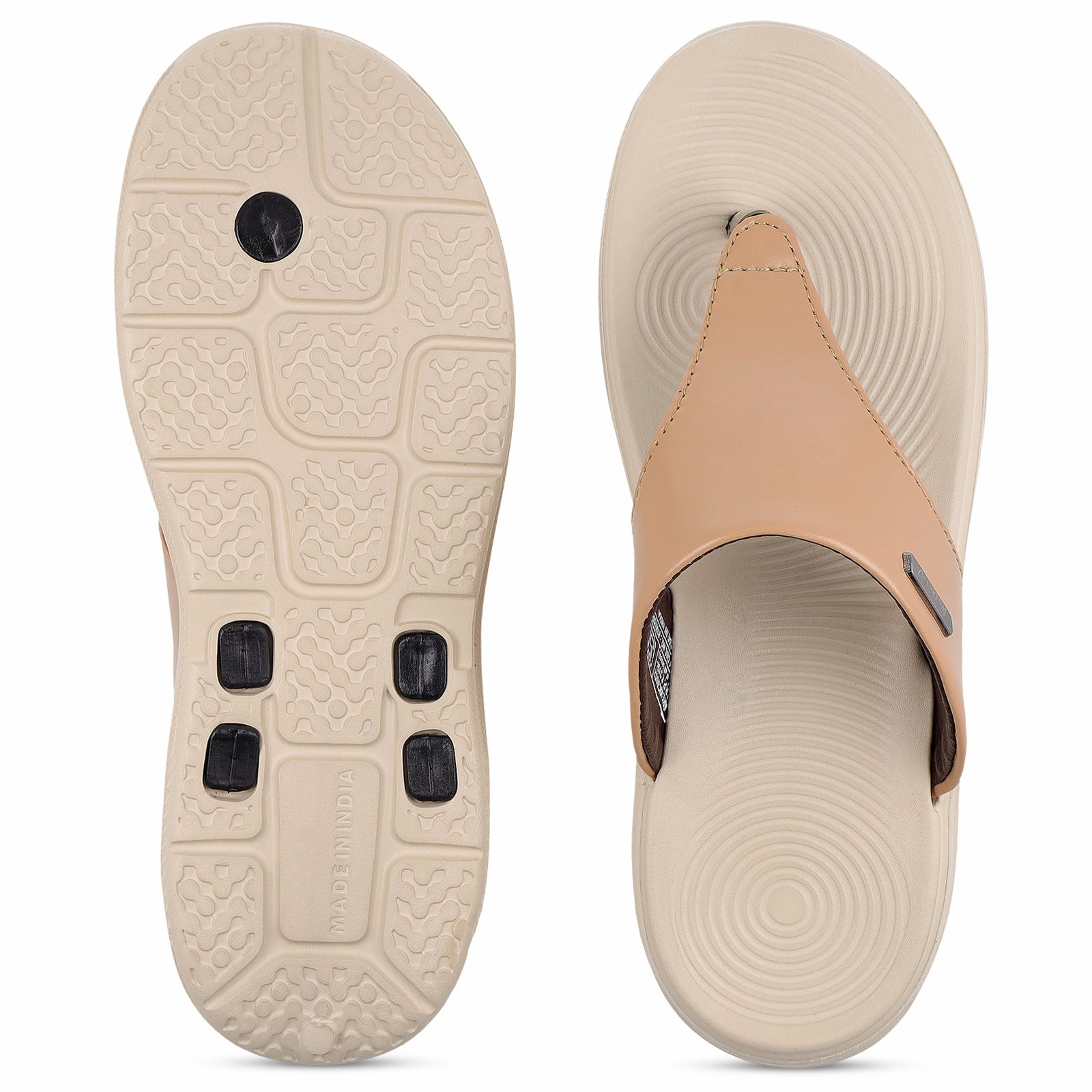 Terrain Slip Ons Women's Flip Flop  - WC8952 Beige