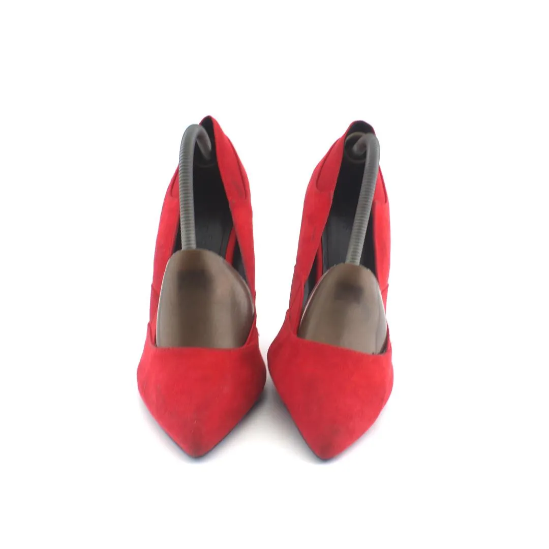 High Heeled Knee High Boots BERSHKA .