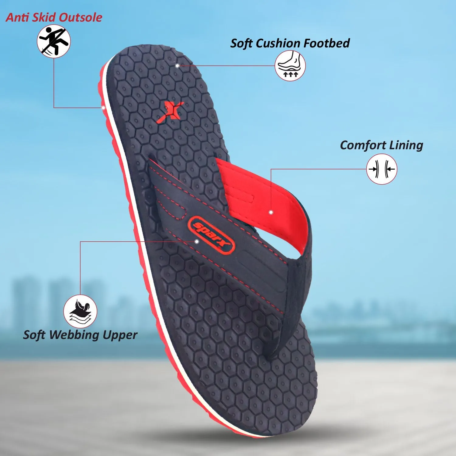 Sparx Slippers for Men SFG 67 Luxury Slip On Shoes