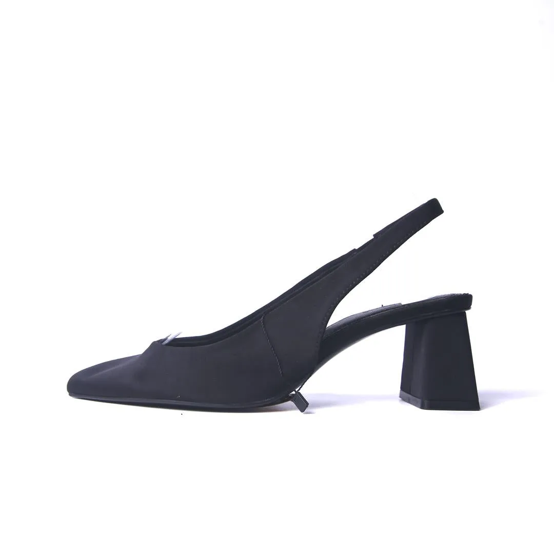 STRADIVARIUS . Two Strap High Heel Sandals