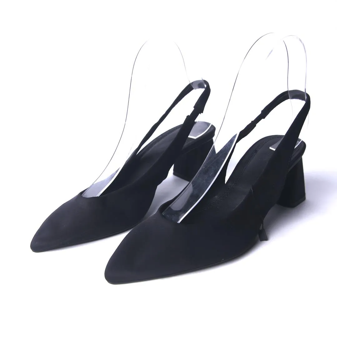 STRADIVARIUS . High Heel Sandals With Ankle Strap