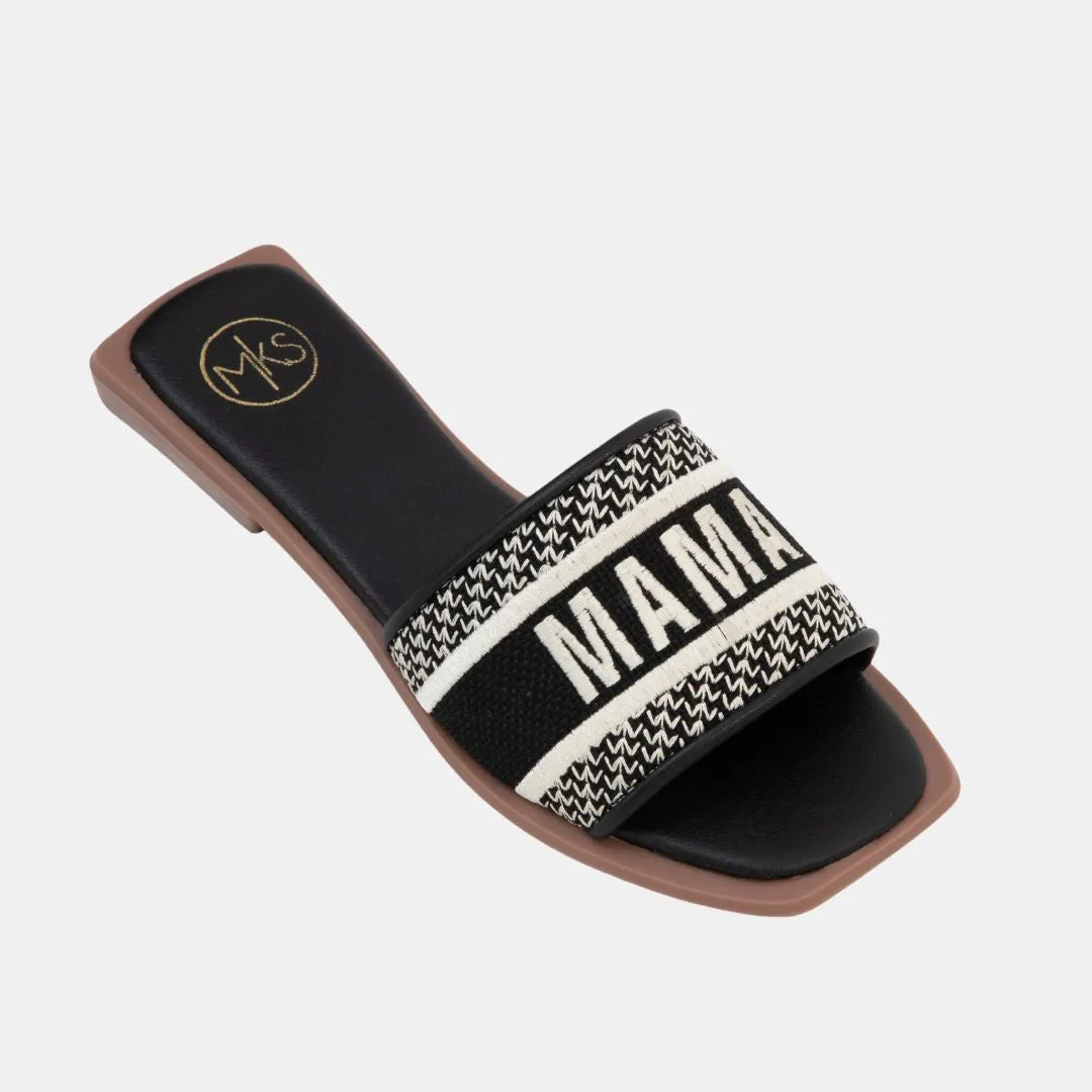 High End Sandals Bobbie Embroidered Sandals